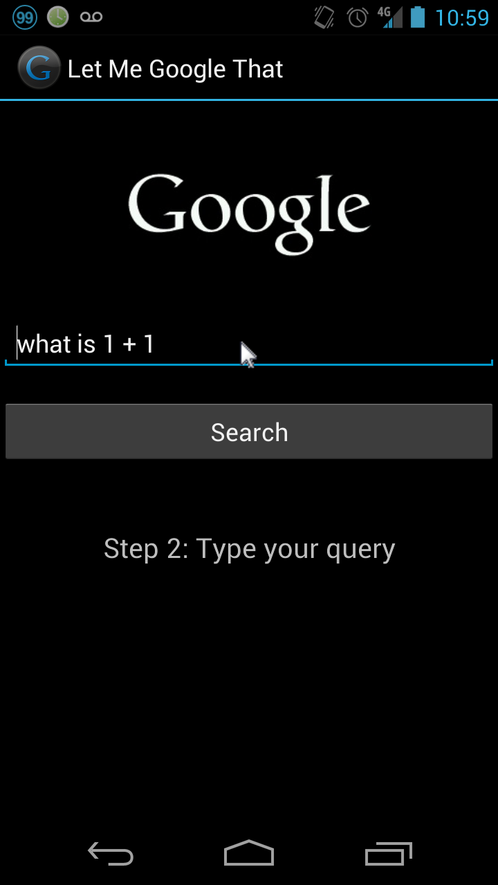 Let Me Google That Android